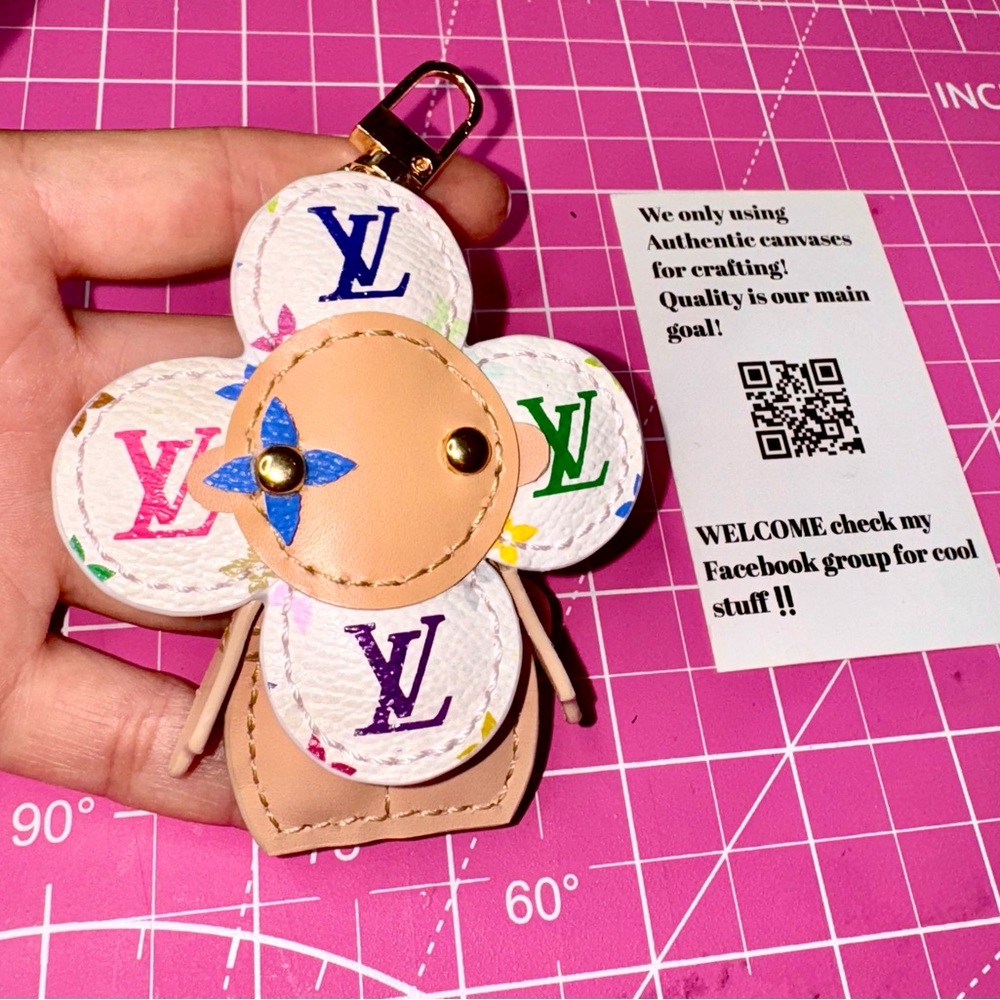 💗 Murakami Vivienne Doll Bag charm Keychain handmade - Picture 6 of 17